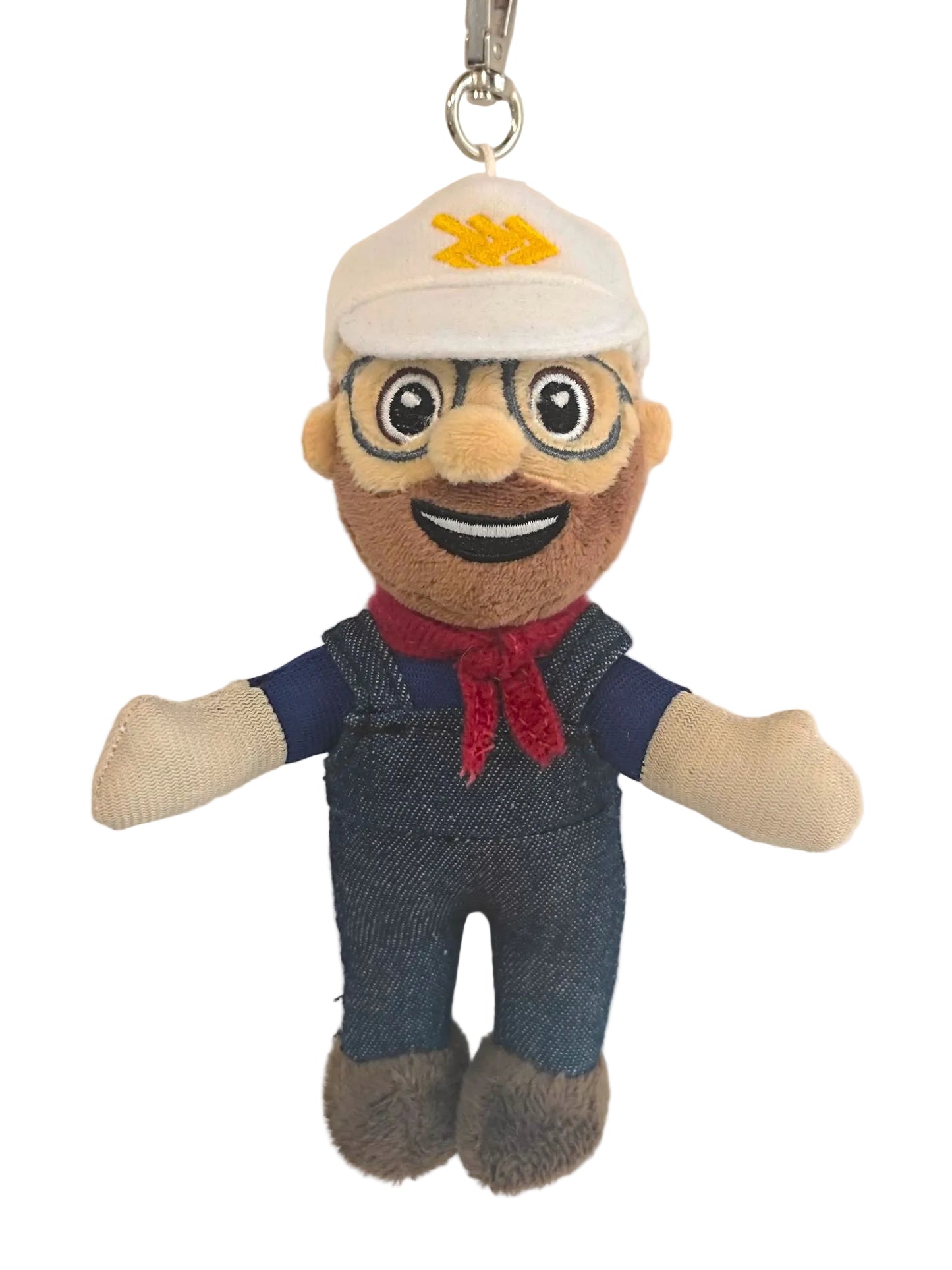 Spike Plush Keychain