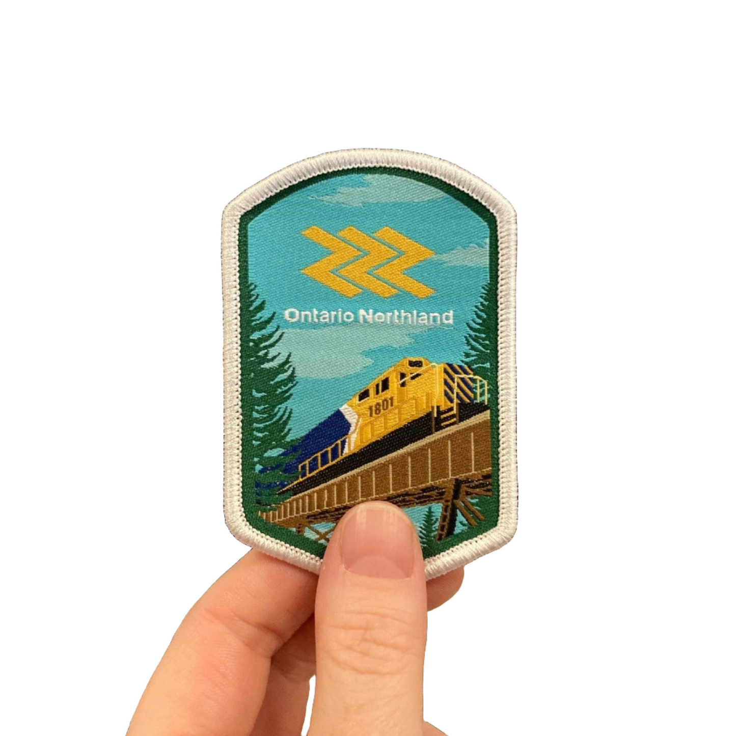 Woven Patch - Adhesive Peel and Stick