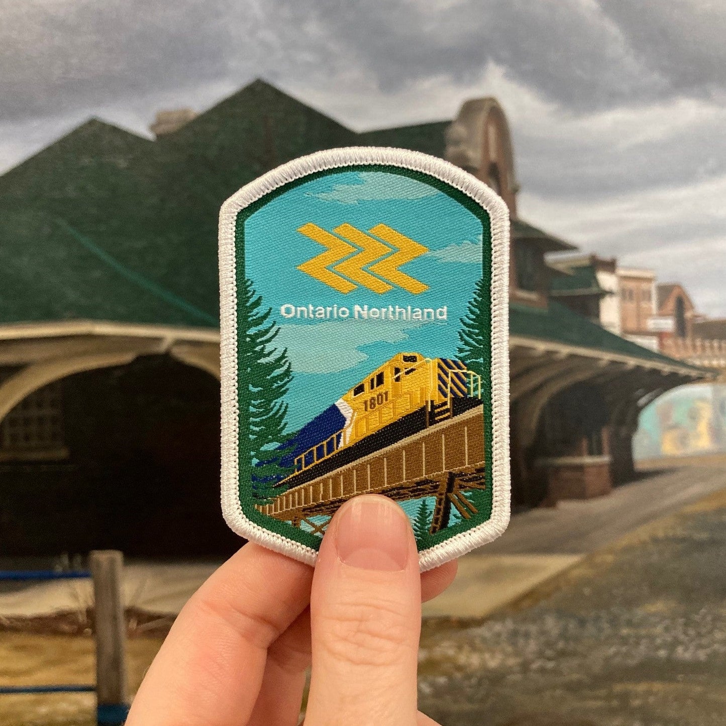 Woven Patch - Adhesive Peel and Stick