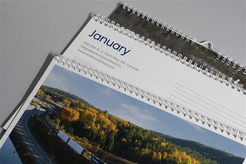 2026 Ontario Northland Rail Calendar