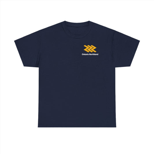 Classic Navy T-Shirt - Stacked Logo