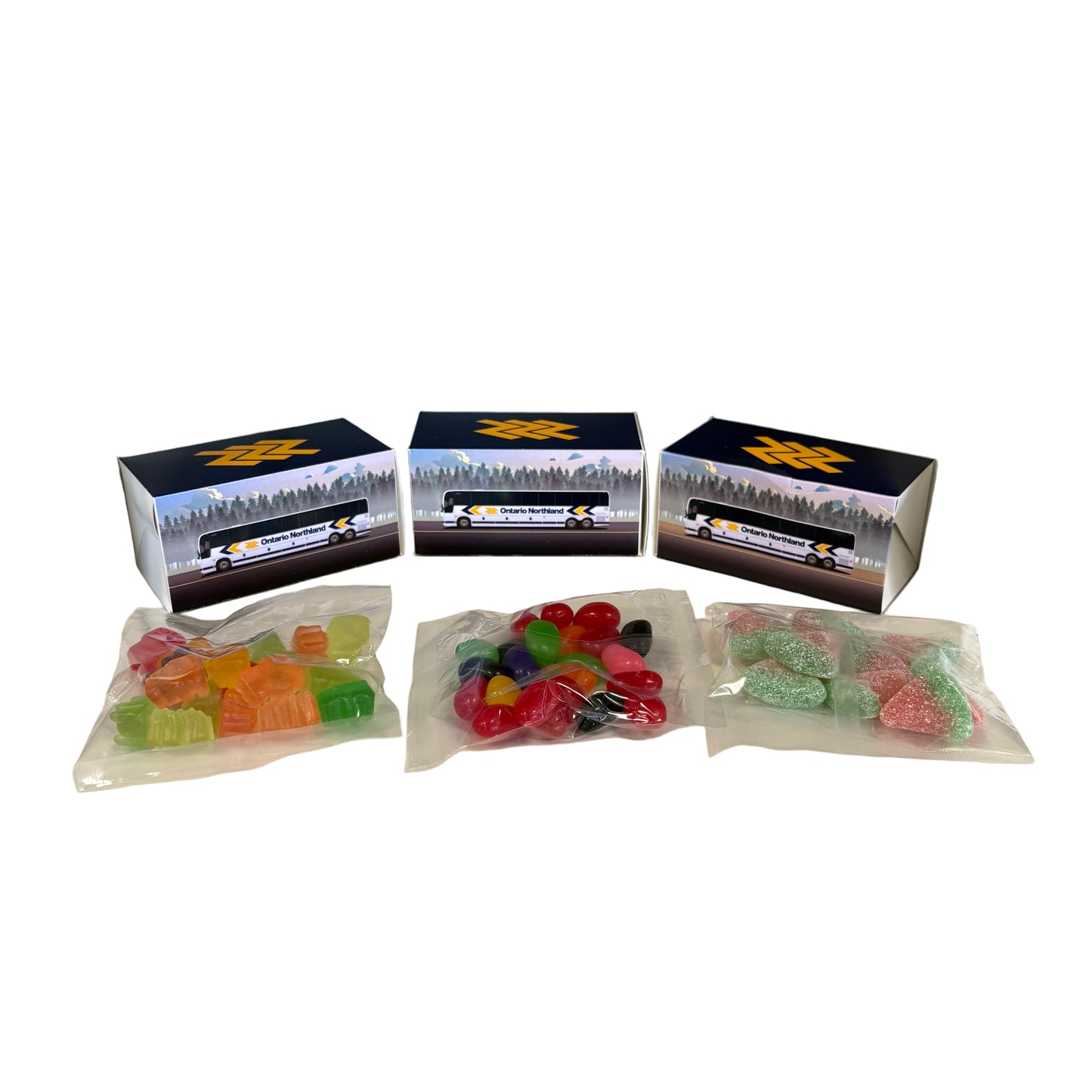 Valentines Bus Candy and Bear Bundle