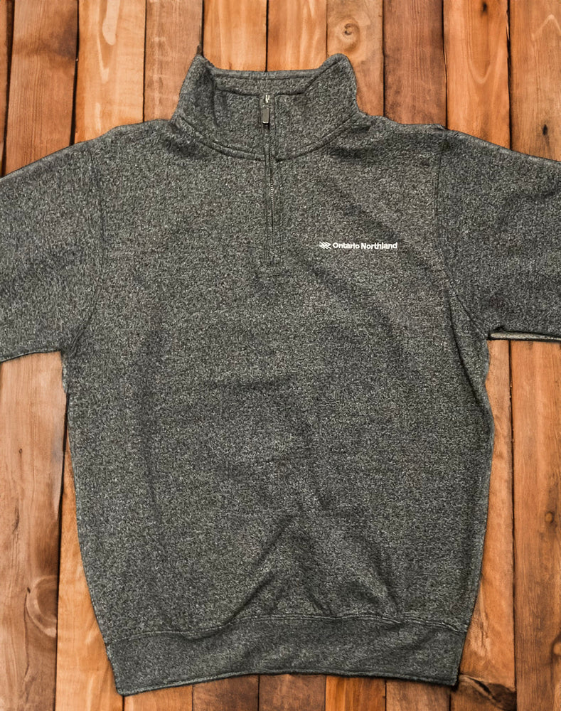 
            
                Load image into Gallery viewer, *NEW* Black 1/4 Zip Sweater
            
        