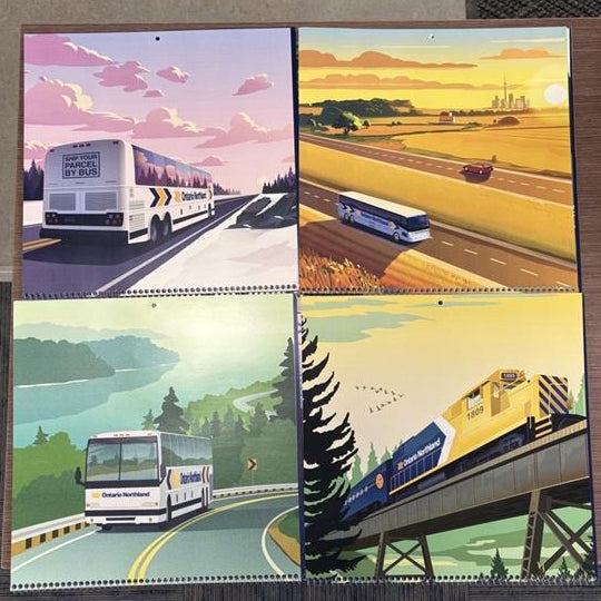 2026 Travel Poster Calendar