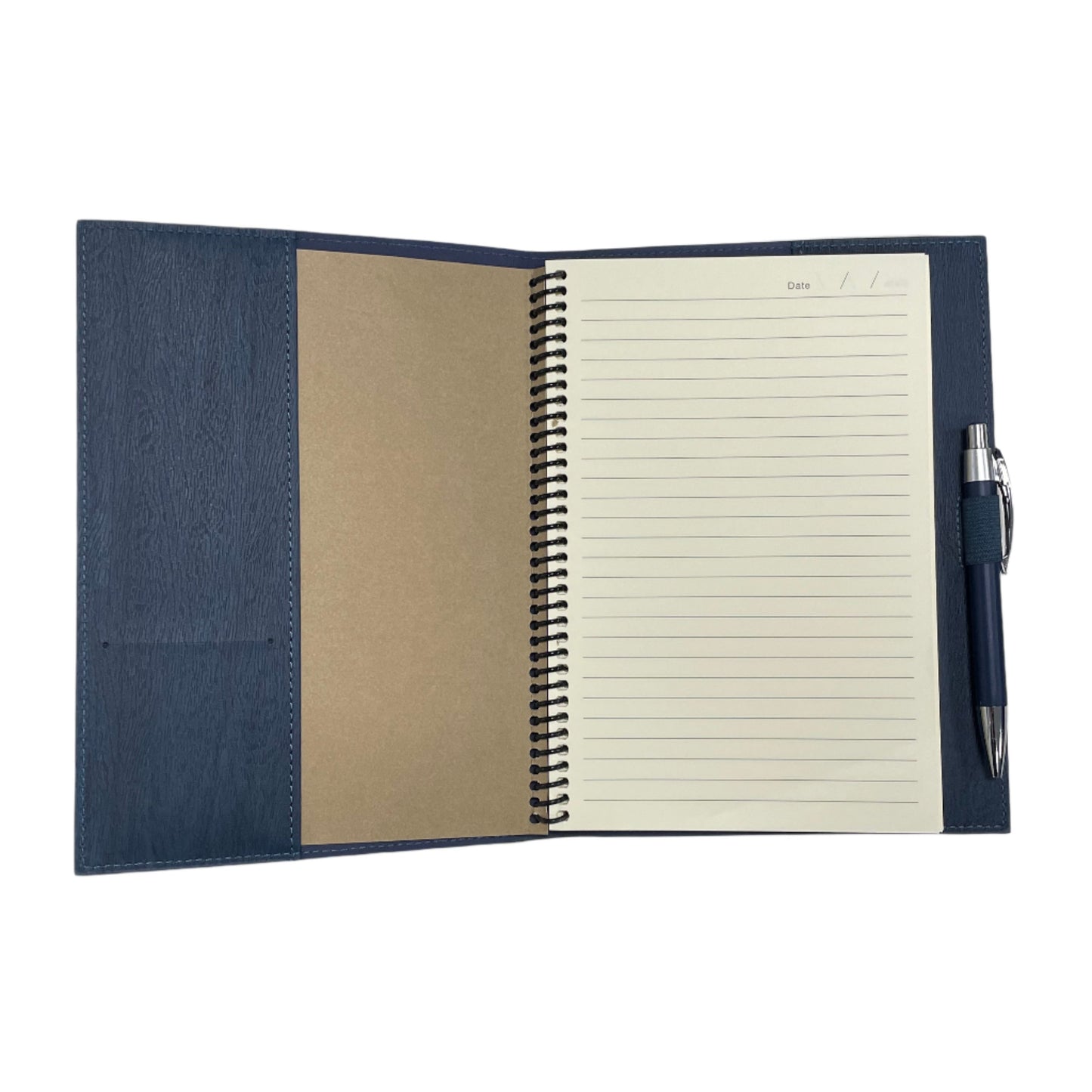 Refillable Hard Cover Spiral Notebook