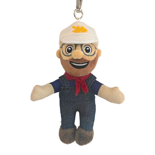 Spike Plush Keychain
