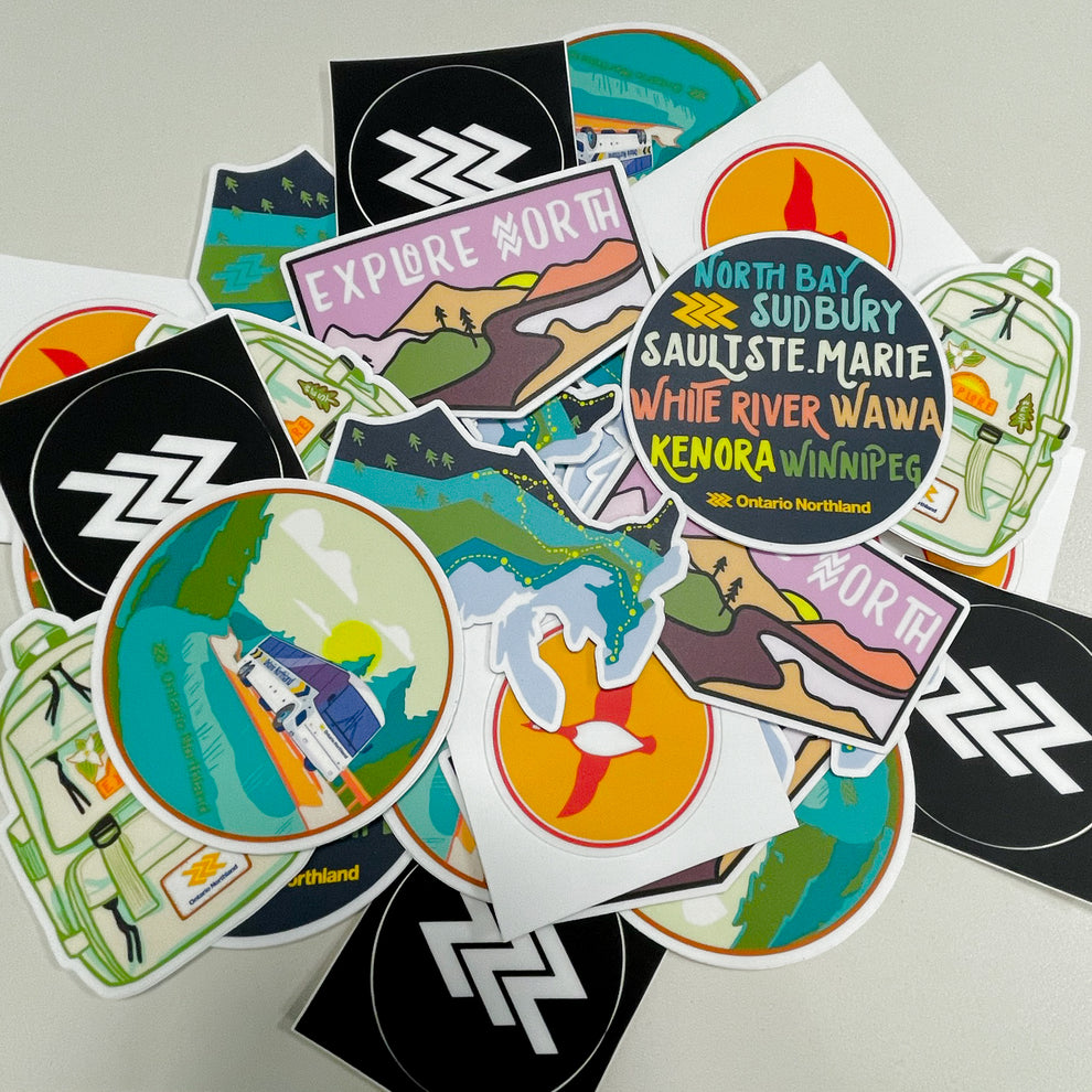 Sticker Pack – Ontario Northland