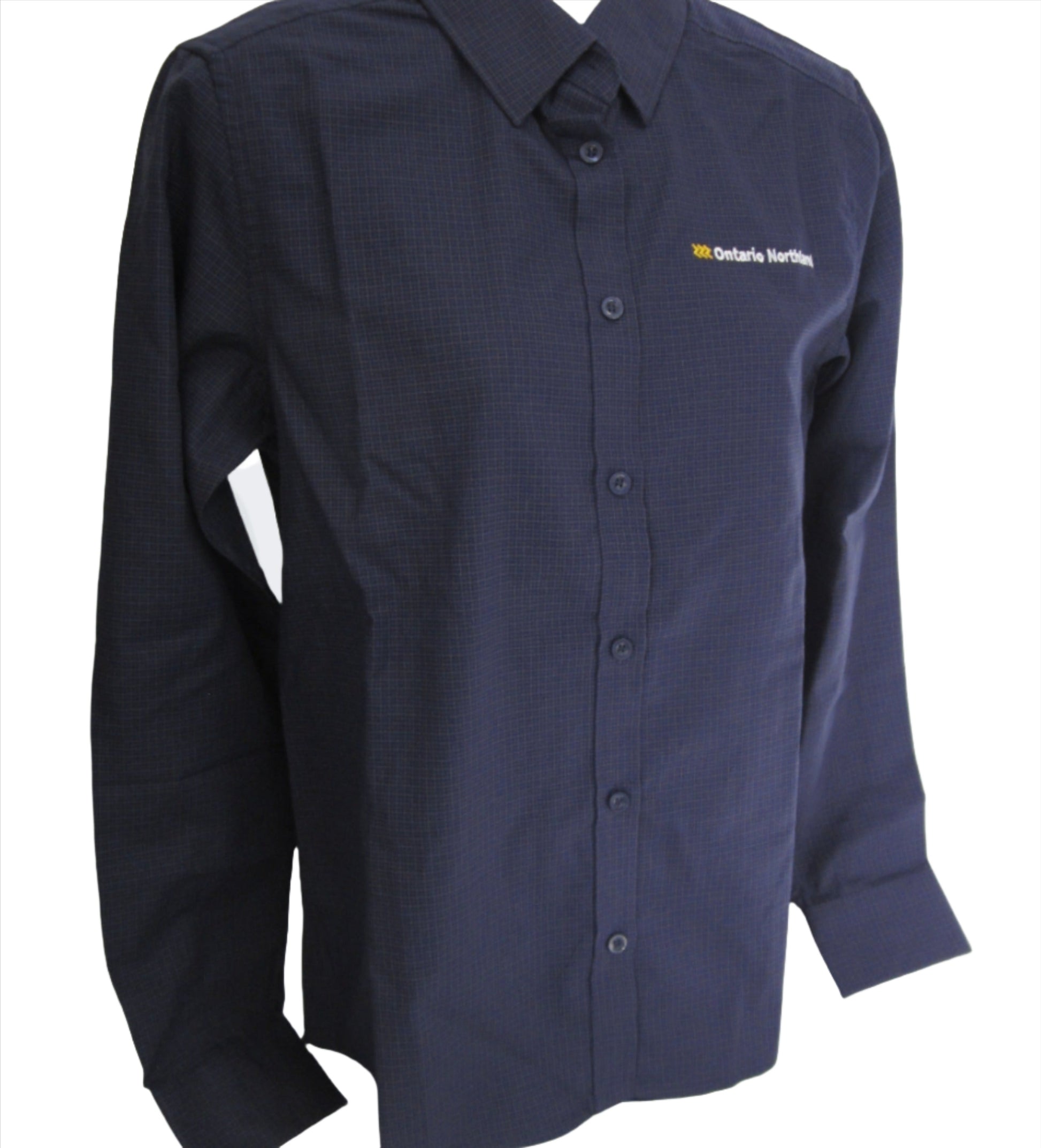 Ladies' Business Shirt from Ontario Northland, navy/carbon