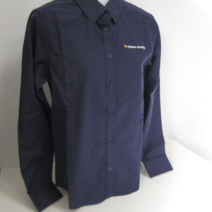 
            
                Load image into Gallery viewer, Ladies&amp;#39; Business Shirt from Ontario Northland, navy/carbon
            
        